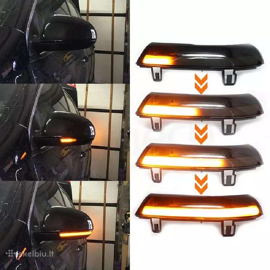Volkswagen Dsg pavaru svirtys , emblemos ,LED - nuotraukos Nr. 16