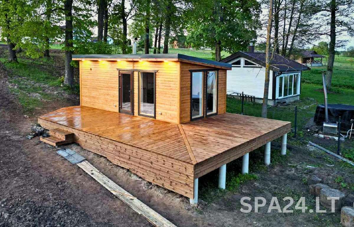Karkasinė pirtis 6x3.5m - nuotraukos Nr. 3