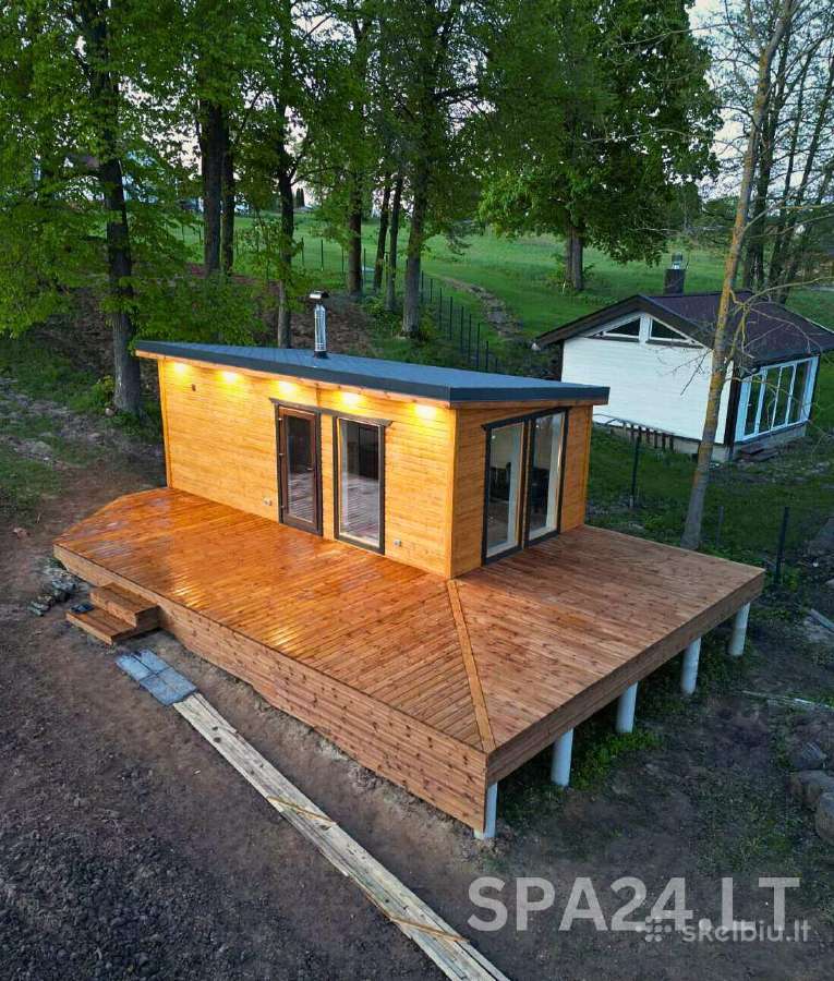 Karkasinė pirtis 6x3.5m