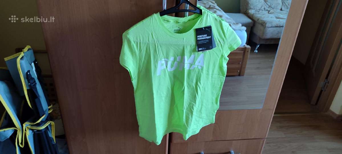 Mergaitiški Puma marškinėliai 11-12 metų