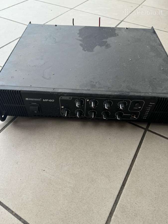Garso stiprintuvas Omnitronic Mp-60 110v