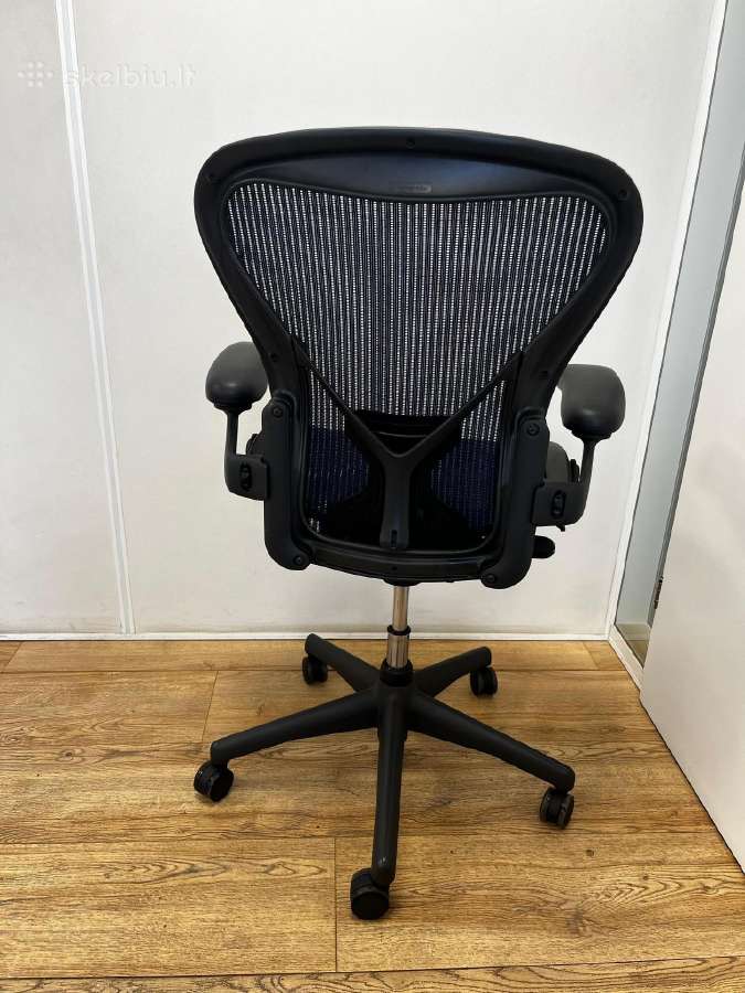 Refurbished Herman Miller Aeron Posturefit mėlyn - nuotraukos Nr. 6