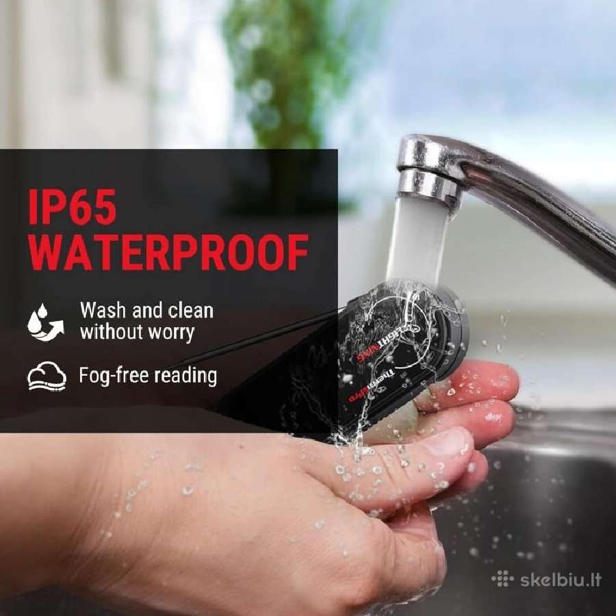 Momentinis maisto termometras Thermopro Tp622w - nuotraukos Nr. 6