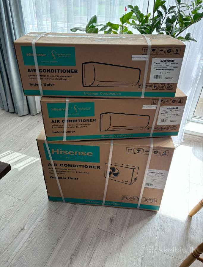 Oro kondicionierius Multi Split Hisense 2,5kw 2+1
