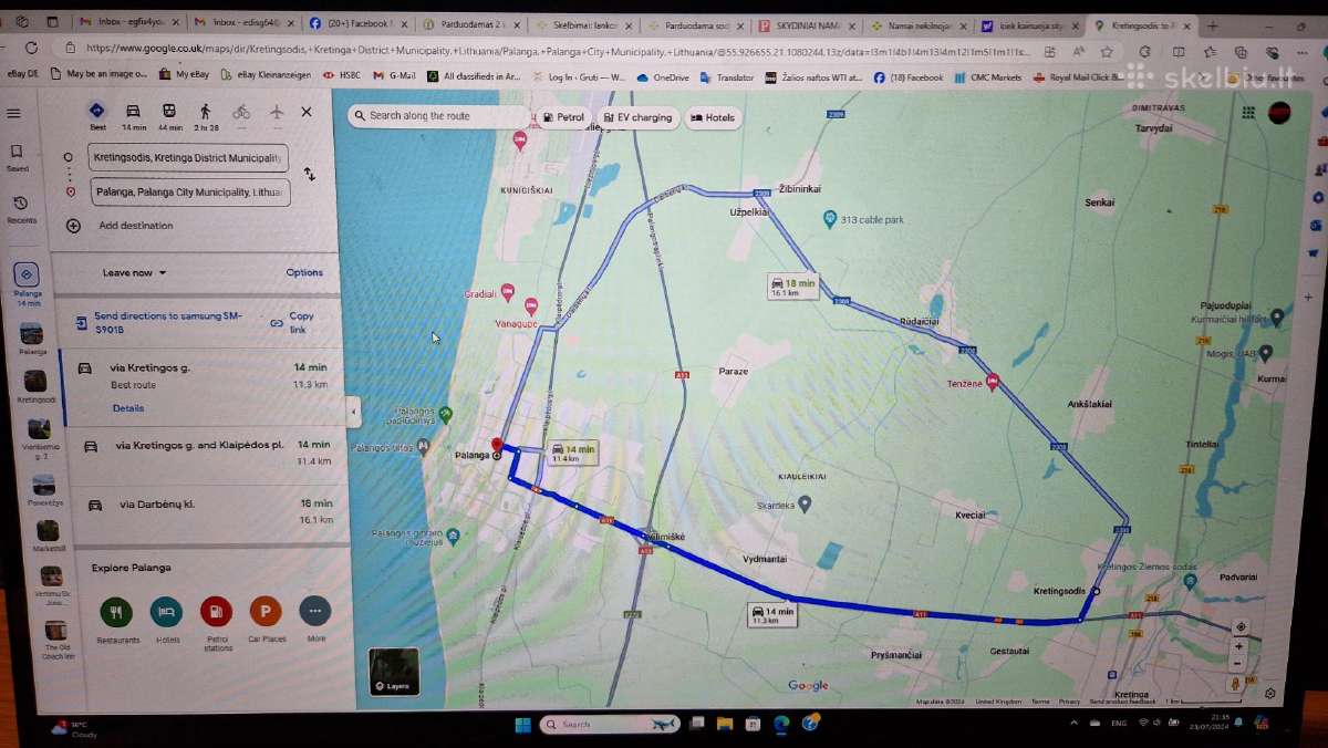 Žemės sklypas namui 9a Kretinga, 14 min Palanga - nuotraukos Nr. 5