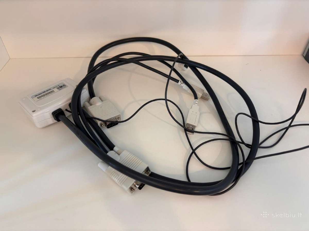 Kvm switch'as Tk-217i 2xusb - nuotraukos Nr. 3