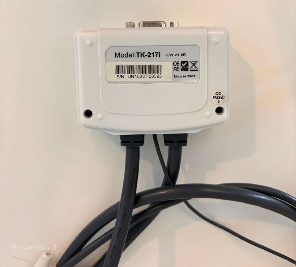 Kvm switch'as Tk-217i 2xusb - nuotraukos Nr. 2
