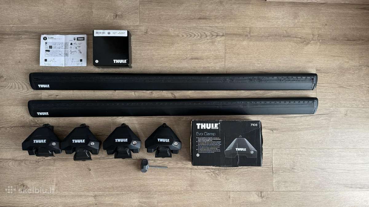 Adapteriai Thule Wingbar EVO (Škoda)