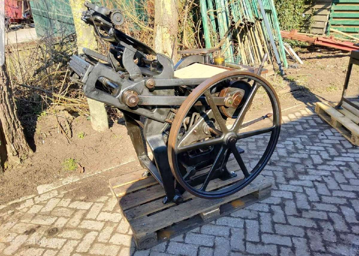 Senovinės spausdinimo staklės. - nuotraukos Nr. 6