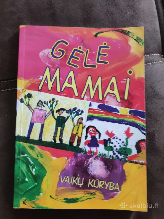 Gėlė mamai. Vaikų kūryba
