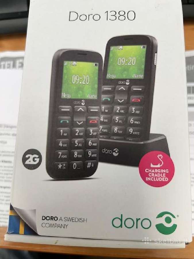 Gsm Mygtukinis Telefonas Doro 1380