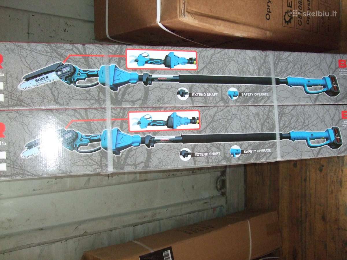 Akcija New Akumuliatoriniai Pjūklai 48v, sina 34cm - nuotraukos Nr. 21