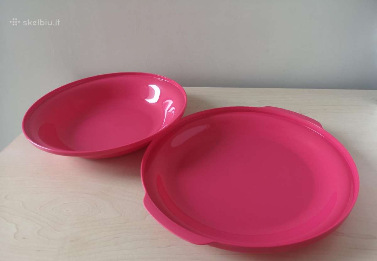 Tupperware aloha dviguba lėkštė - nuotraukos Nr. 2