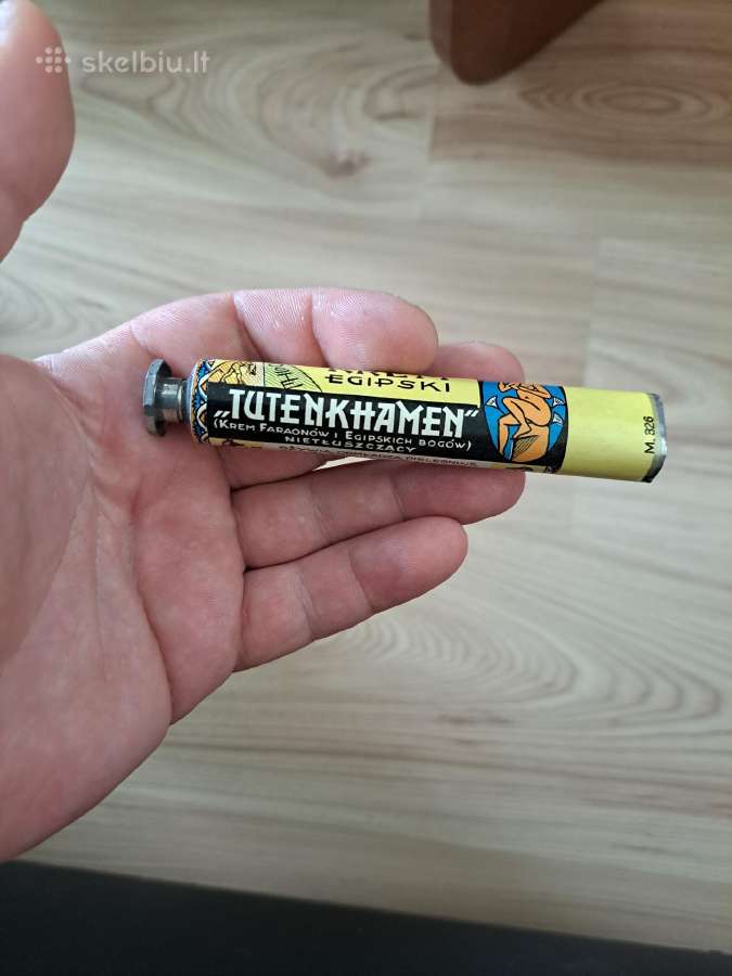 Tarpukario laikų neužpildyta kremo tūbelė ( wilno) - nuotraukos Nr. 3