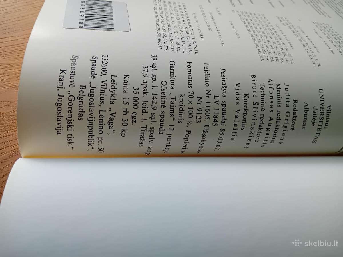 Knyga "Vilniaus Universitetas dailėje" - nuotraukos Nr. 9