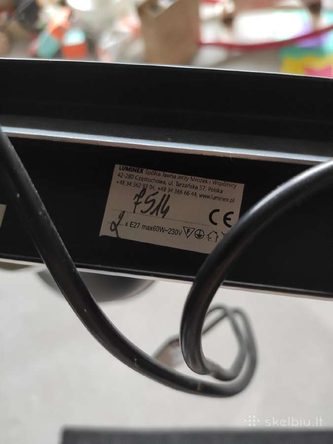 Šviestuvas Luminex 7514 Bjorn - nuotraukos Nr. 5