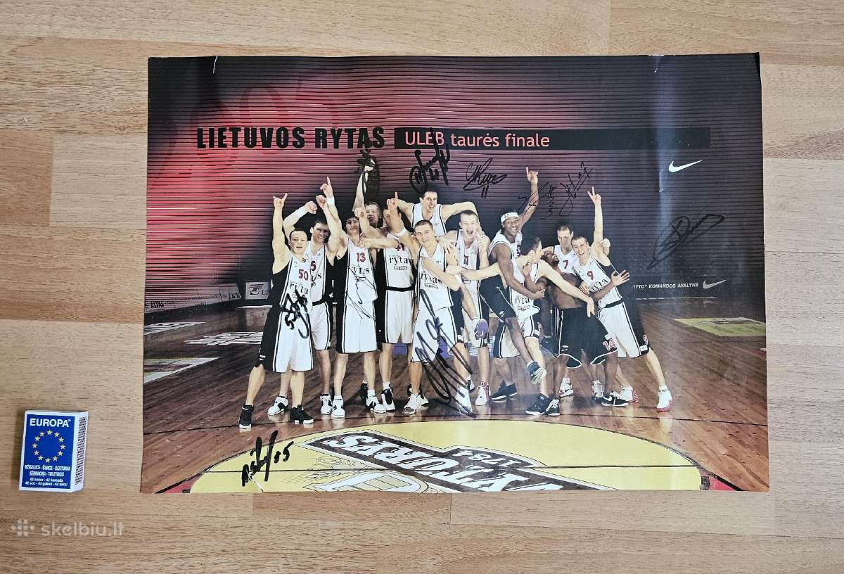 2005 Uleb cup cempionu plakatas