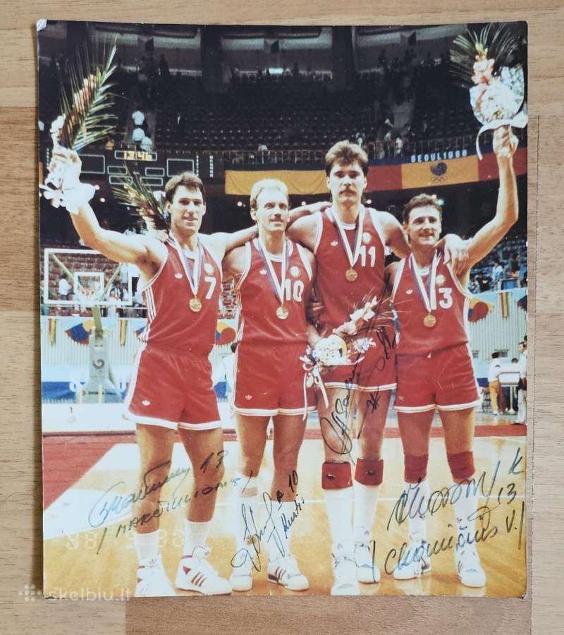 Legendine foto 1988 olimpiniai cempionai