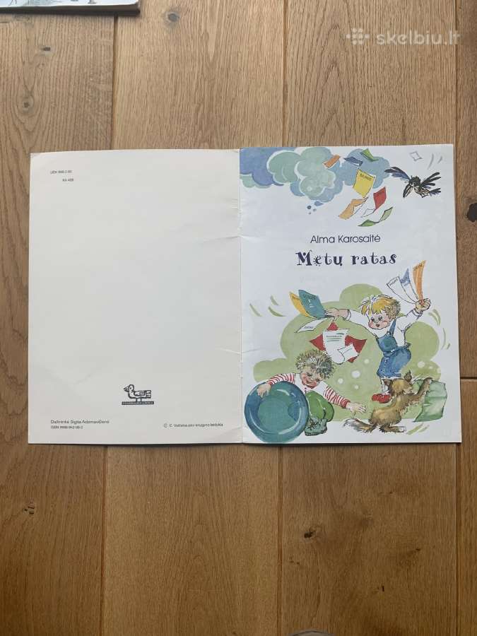 Poetės Almos Karosaitės knyga vaikams Metų ratas - nuotraukos Nr. 2