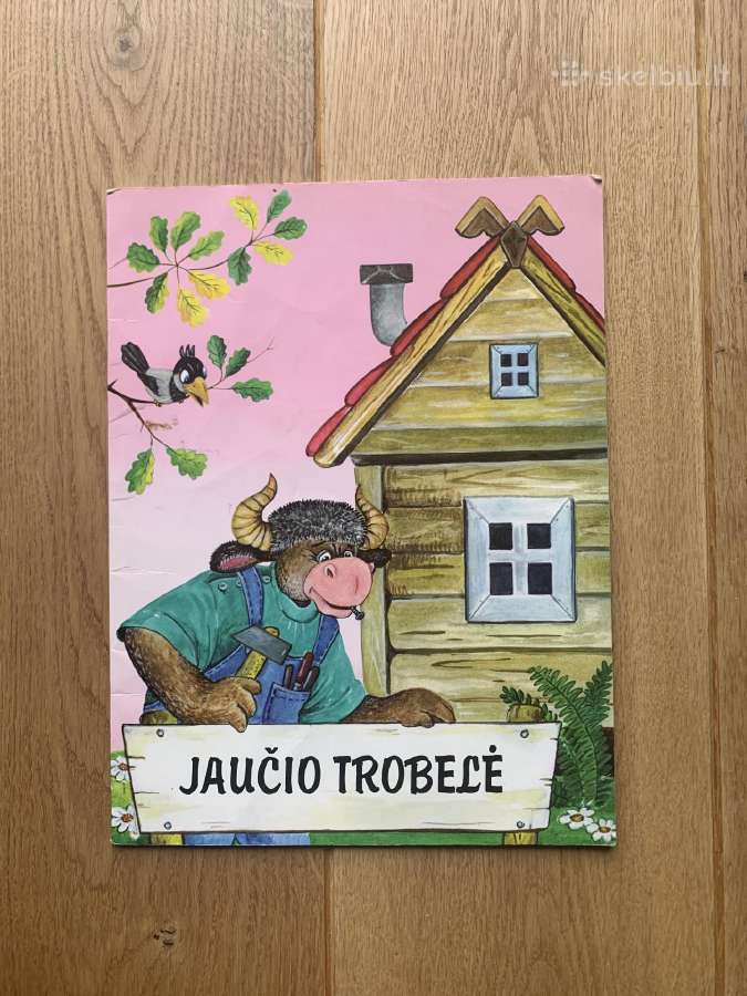 Knyga vaikams, pasaka Jaučio trobelė