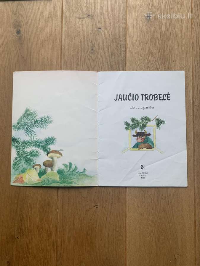 Knyga vaikams, pasaka Jaučio trobelė - nuotraukos Nr. 2