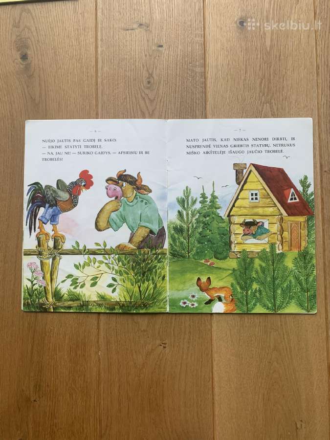Knyga vaikams, pasaka Jaučio trobelė - nuotraukos Nr. 3