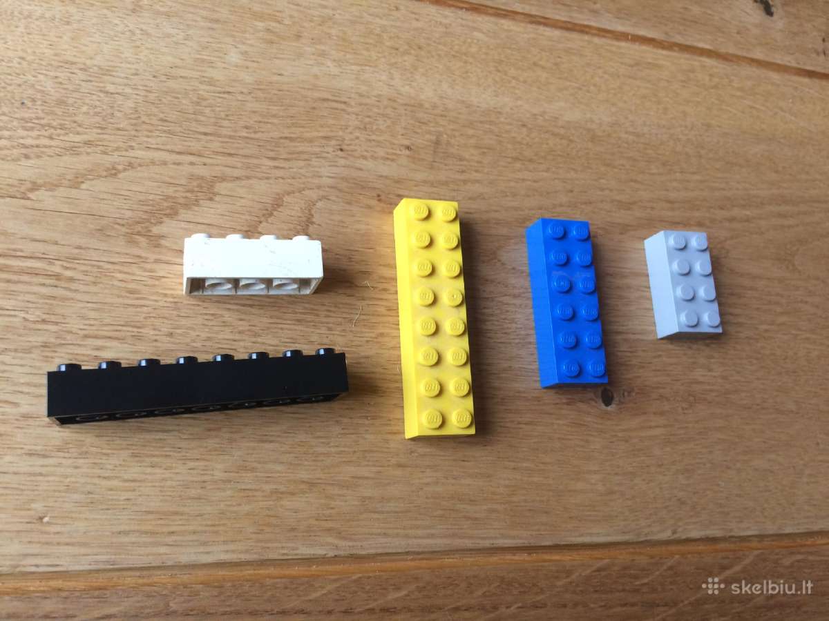 Perku Lego detales ir žmogeliukus