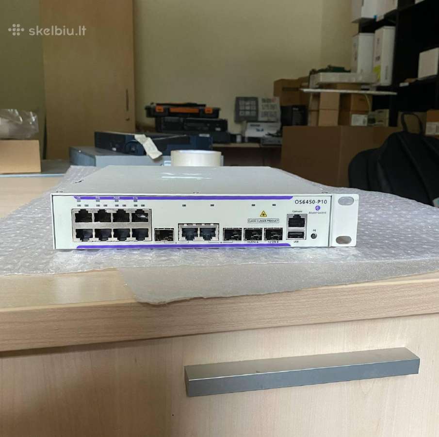 Switch : Alcatel-lucent Omniswitch 6450-10 - nuotraukos Nr. 2