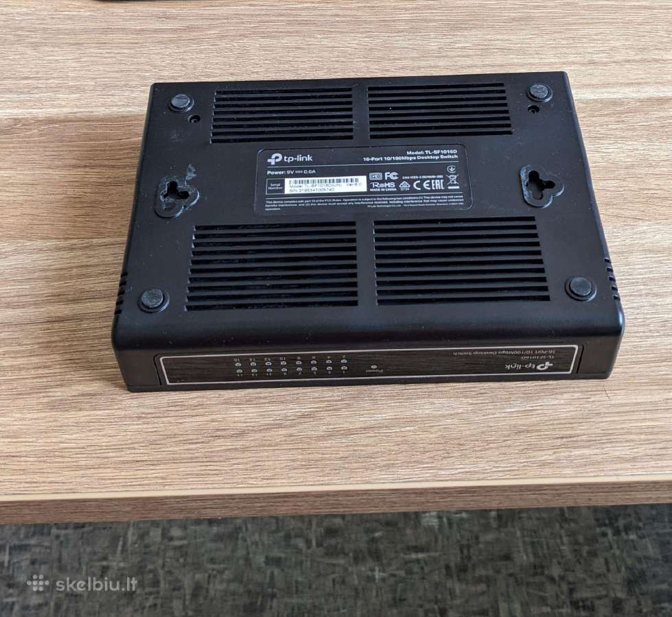 Tl-sf1016d komutatorius (switch) - nuotraukos Nr. 2