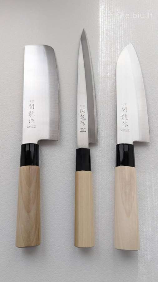 Virtuvinių Peilių Rinkinys Pagamintas Japonijoje