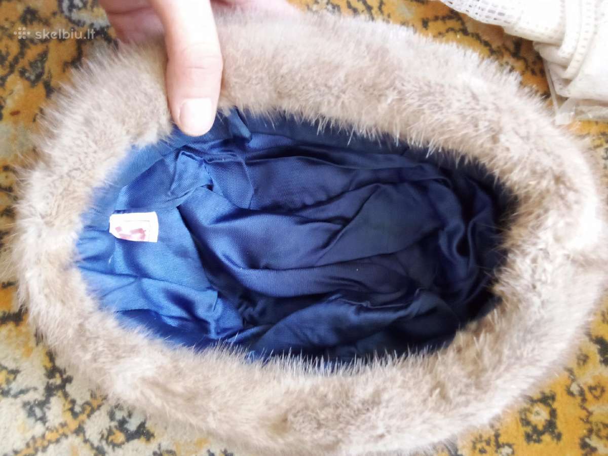 Senovines kepures tekstile ir pns - nuotraukos Nr. 2