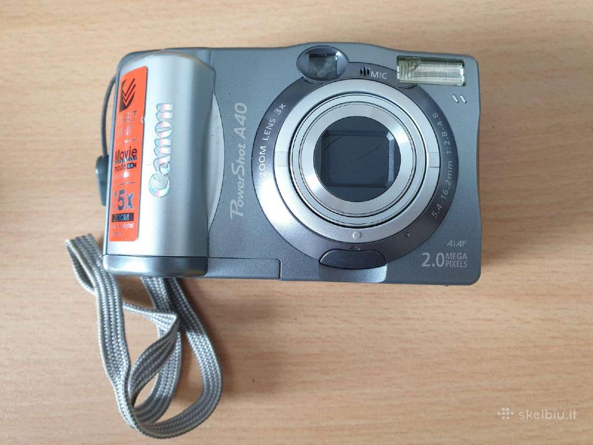 Seni kompaktiniai fotoaparatai - nuotraukos Nr. 3