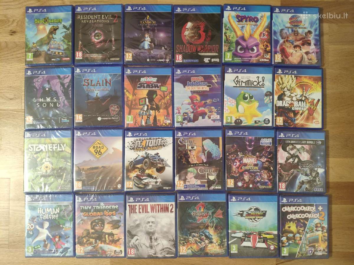 Playstation 4 -5 zaidimai, nauji, naudoti. - nuotraukos Nr. 6