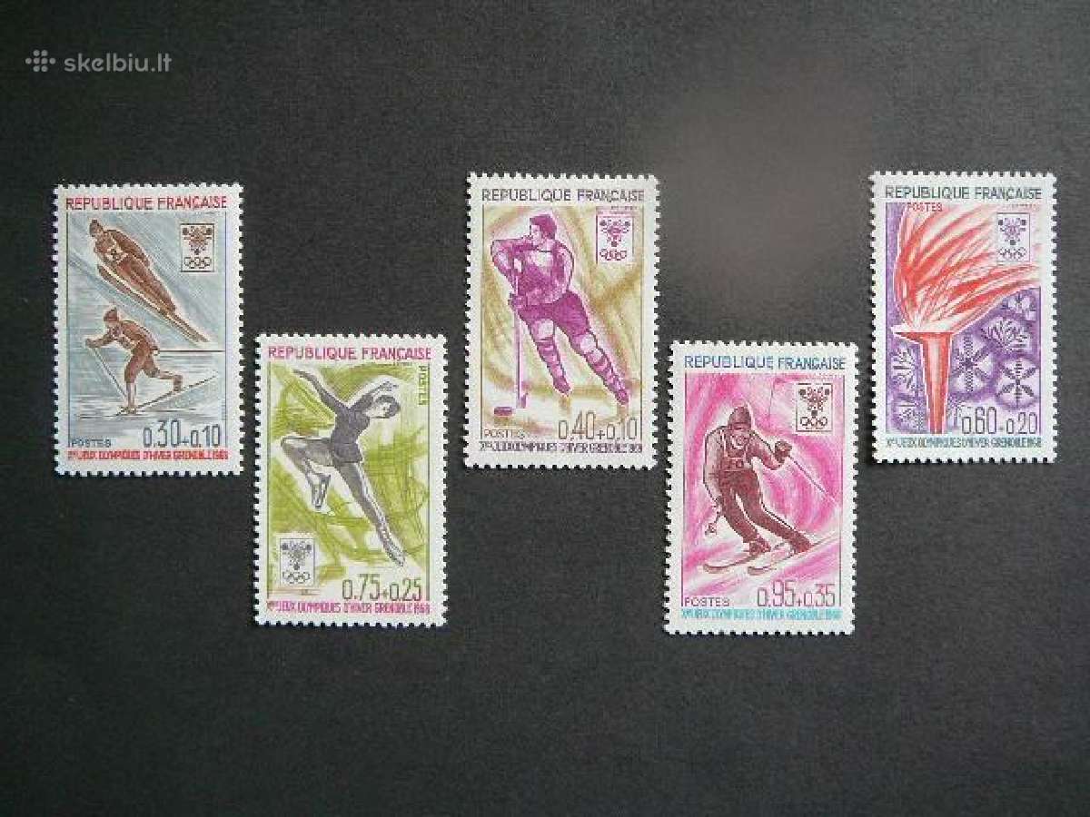 Olimpines ziemos Prancuzija 1968 Mnh fr222s