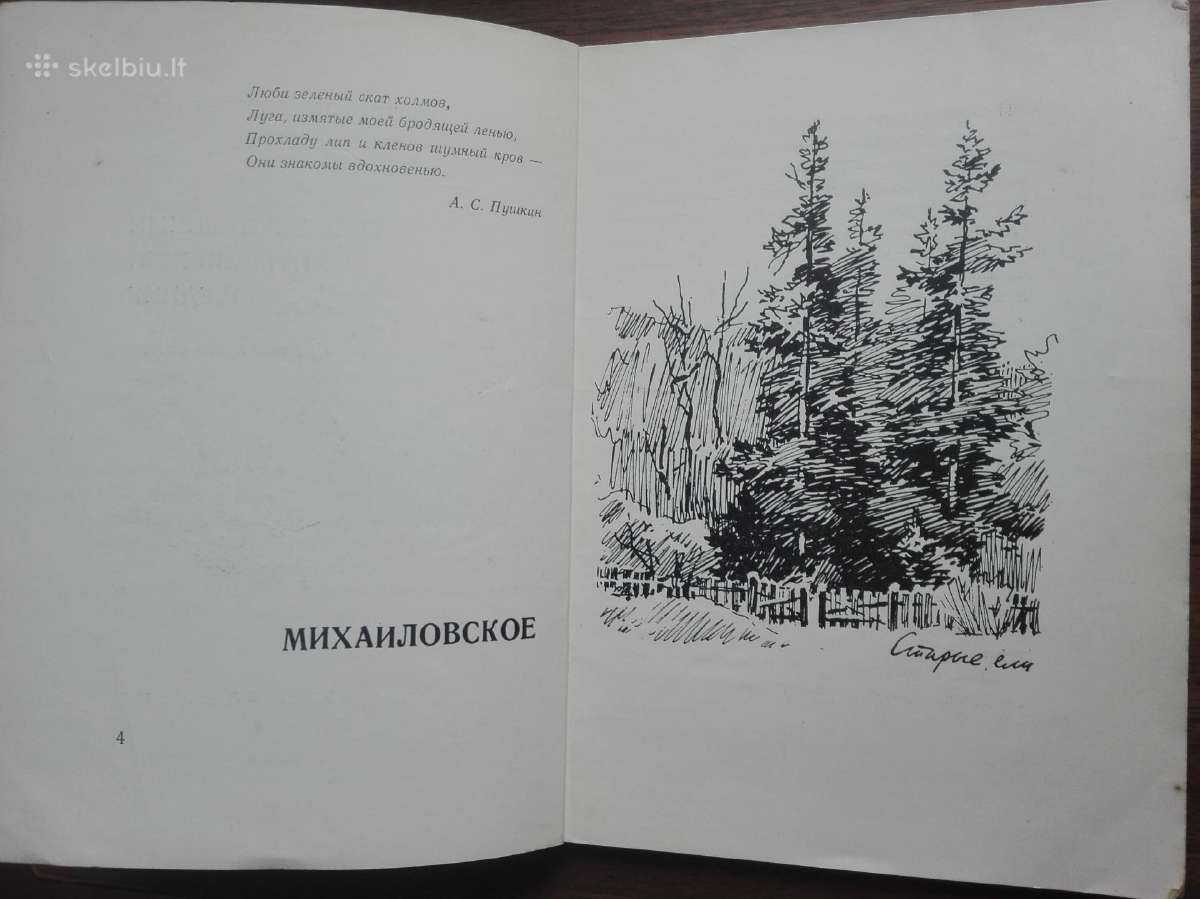 1680. Государственный Пушкинский Заповедник antikv - nuotraukos Nr. 3