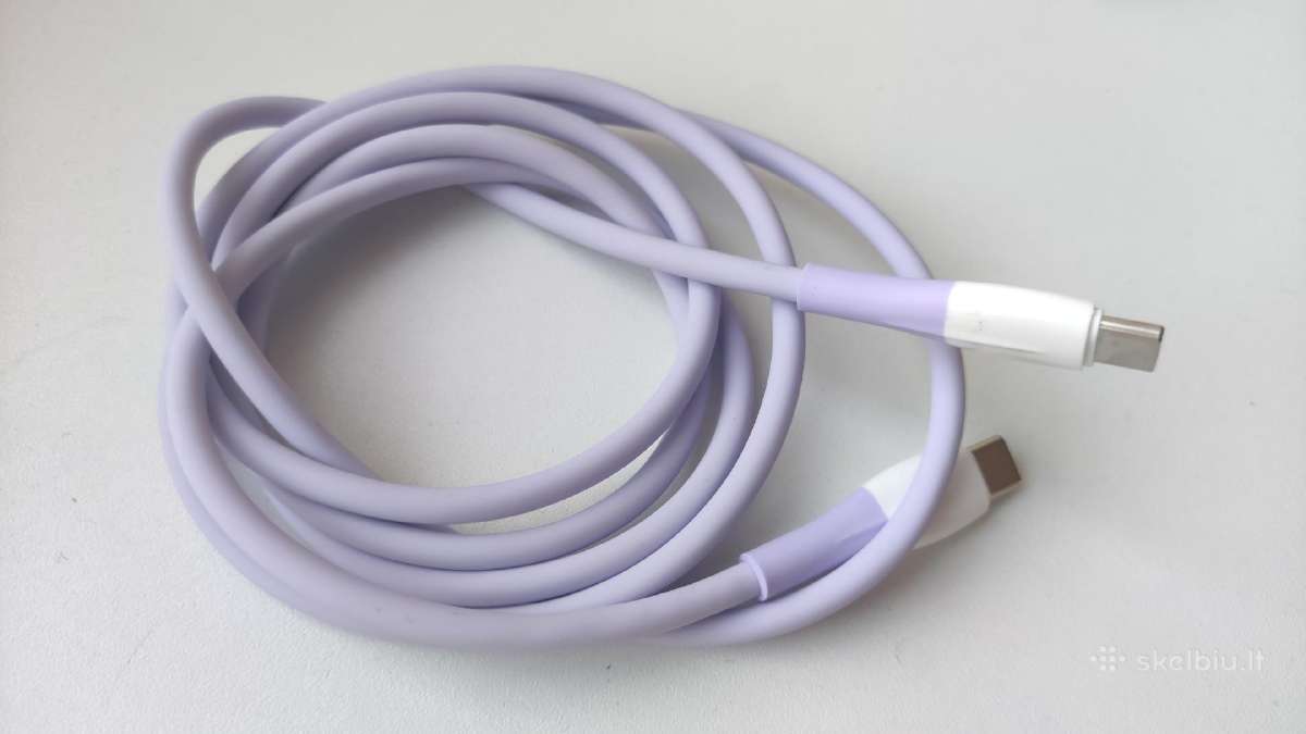 Usb-c to Usb-c laidas , 1.5m - nuotraukos Nr. 2
