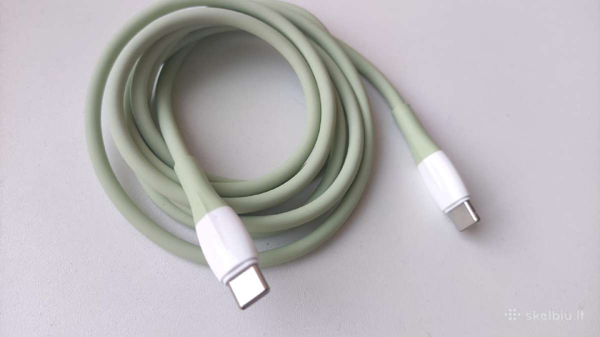 Usb-c to Usb-c laidas , 1.5m - nuotraukos Nr. 3