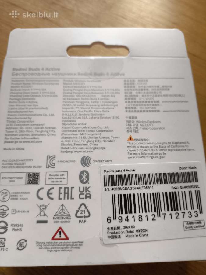 Redmi buds 4 active