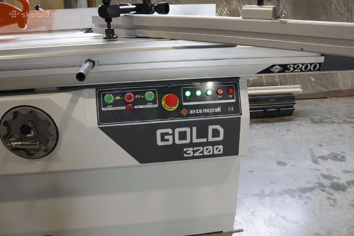 Naujos formatinio pjovimo staklės Gold 3200 - nuotraukos Nr. 4
