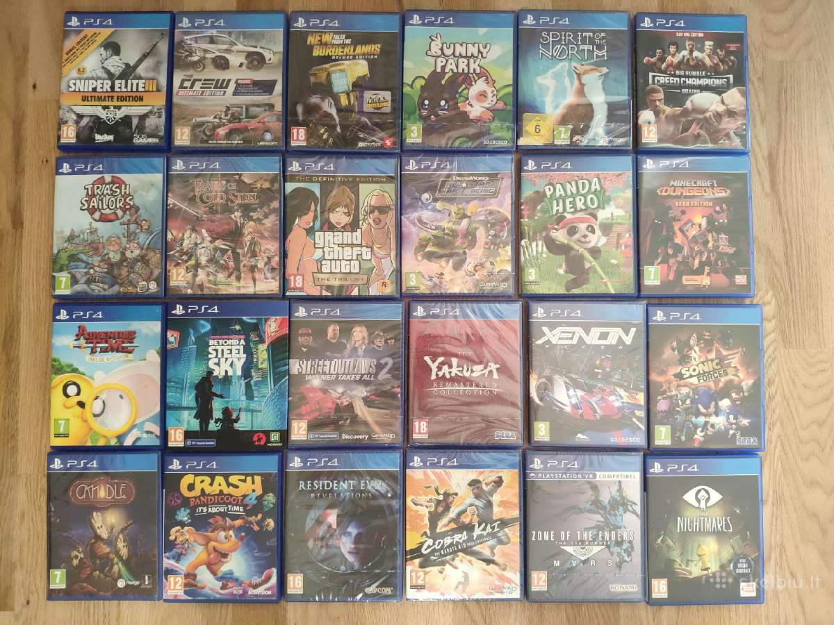 Playstation 4 -5 zaidimai, nauji, naudoti. - nuotraukos Nr. 7