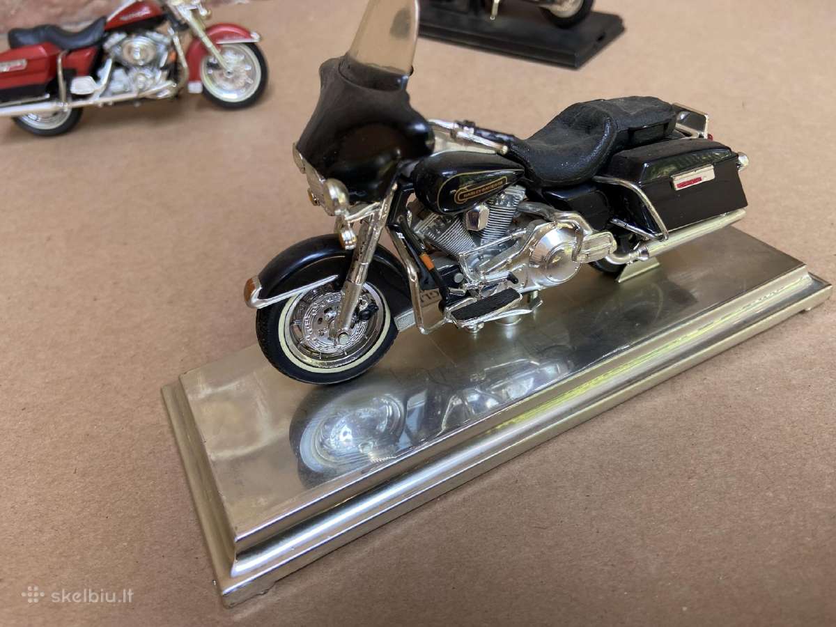 Modeliukai harley davidson 1:18 baikeriui HD - nuotraukos Nr. 4
