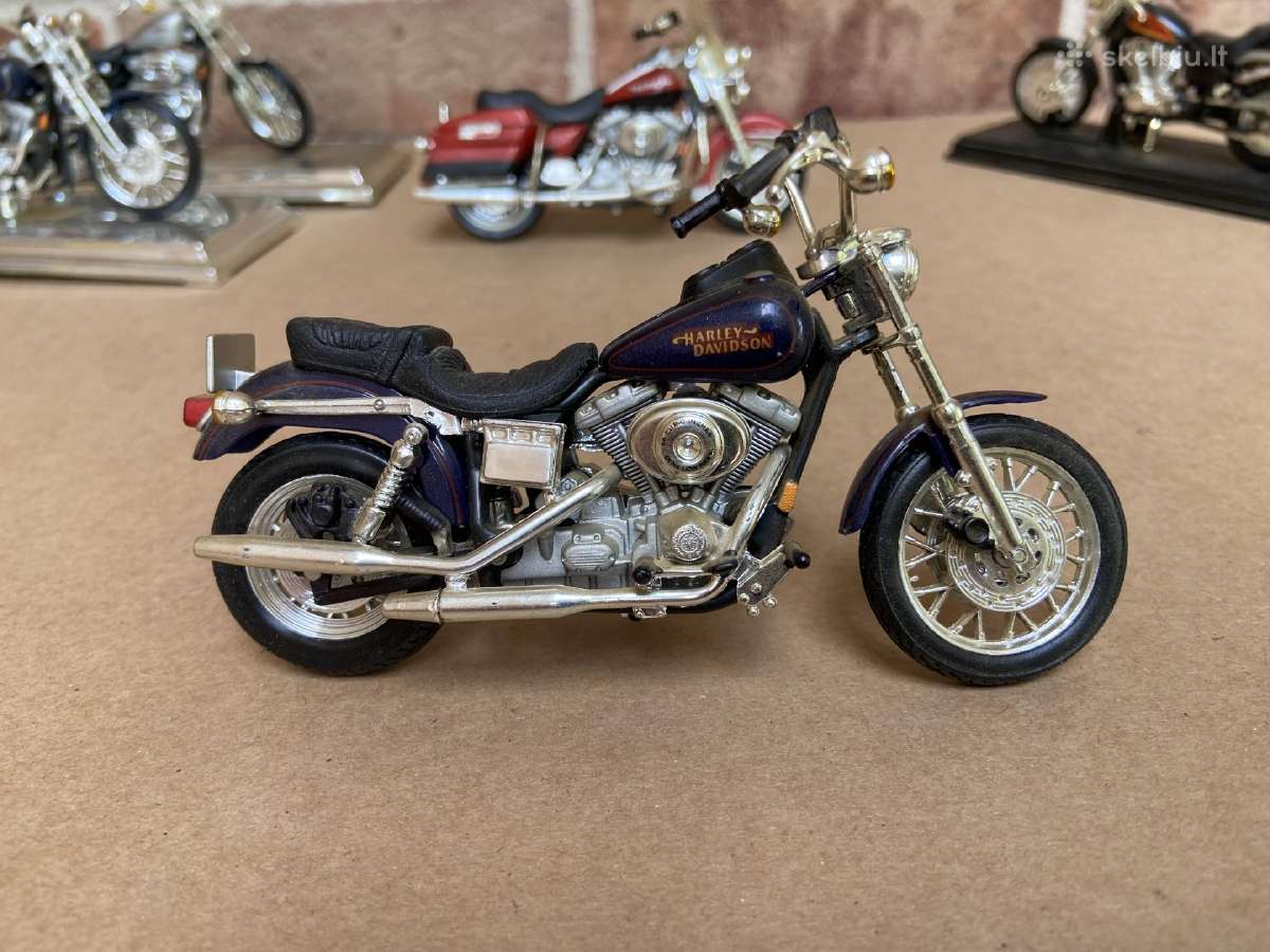 Modeliukai harley davidson 1:18 baikeriui HD - nuotraukos Nr. 6