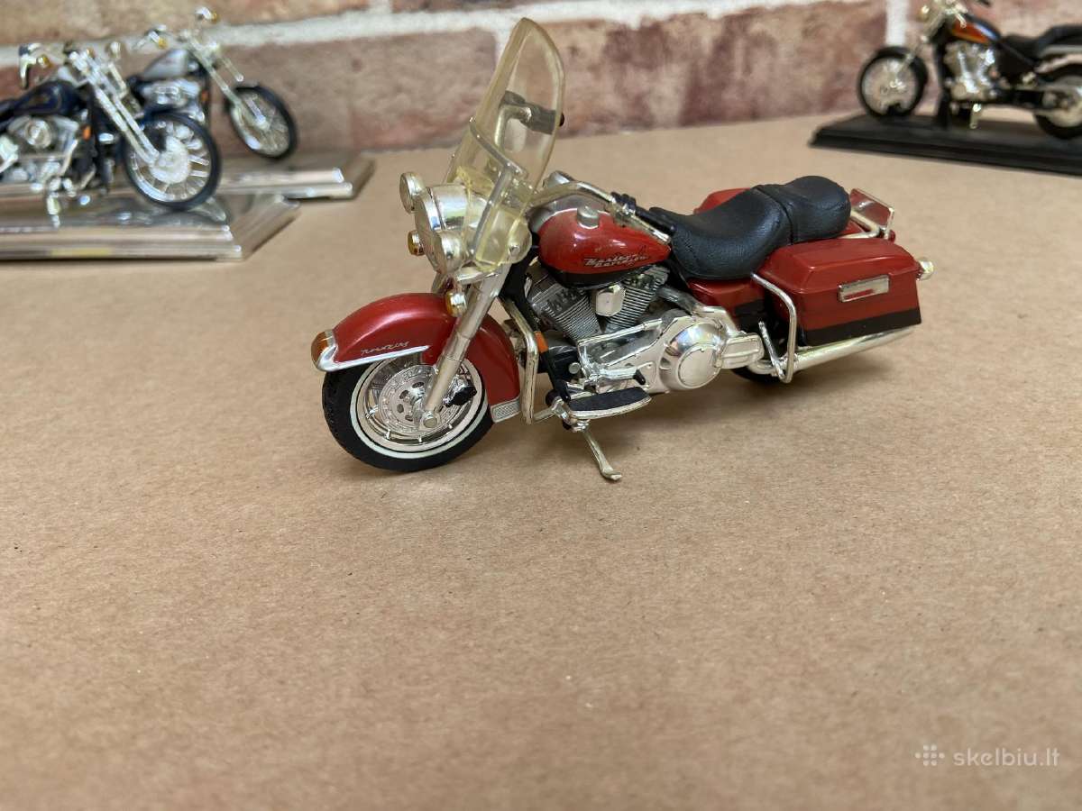 Modeliukai harley davidson 1:18 baikeriui HD - nuotraukos Nr. 7
