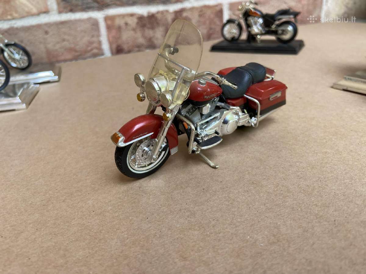 Modeliukai harley davidson 1:18 baikeriui HD - nuotraukos Nr. 8
