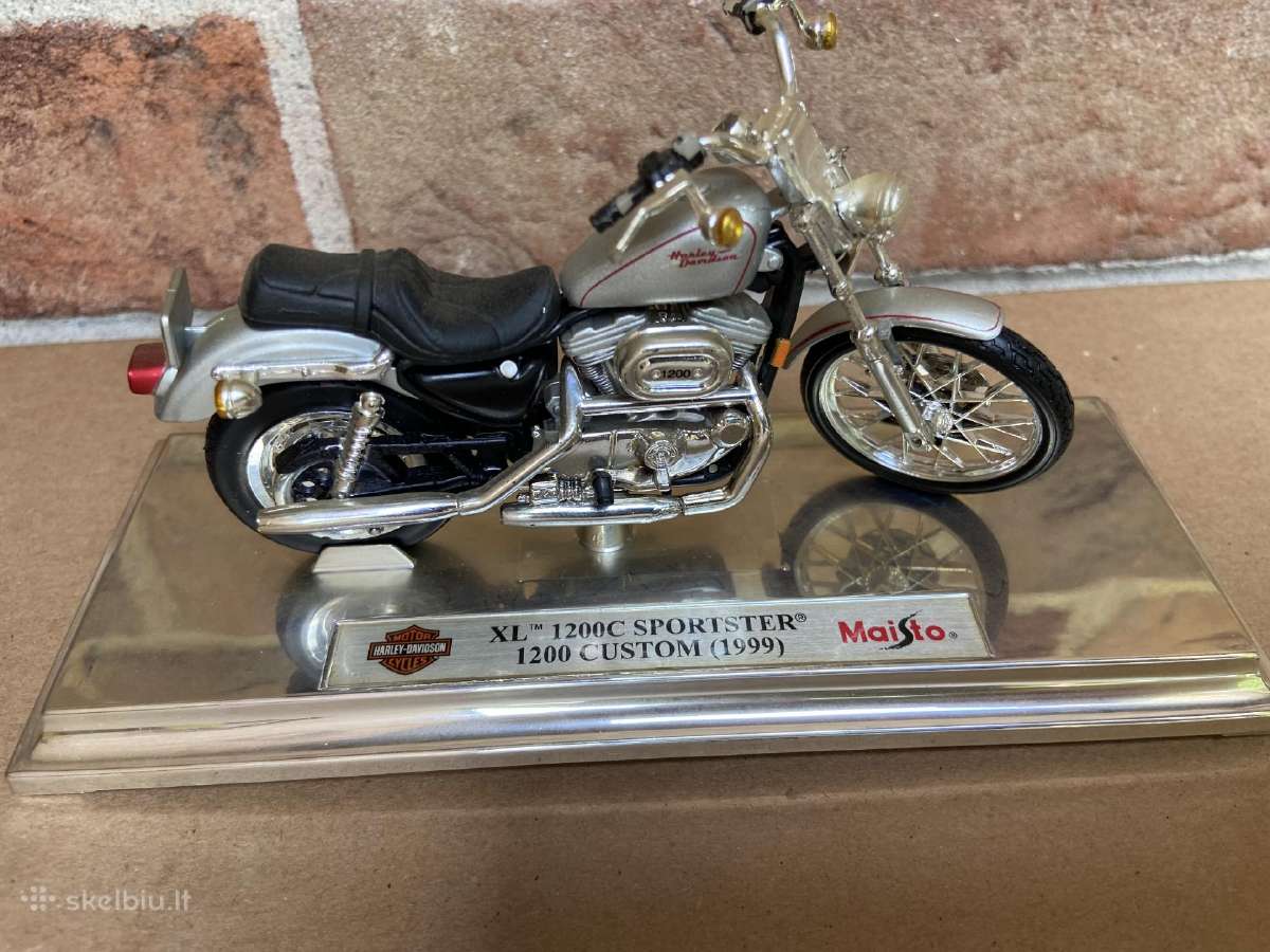 Modeliukai harley davidson 1:18 baikeriui HD - nuotraukos Nr. 15