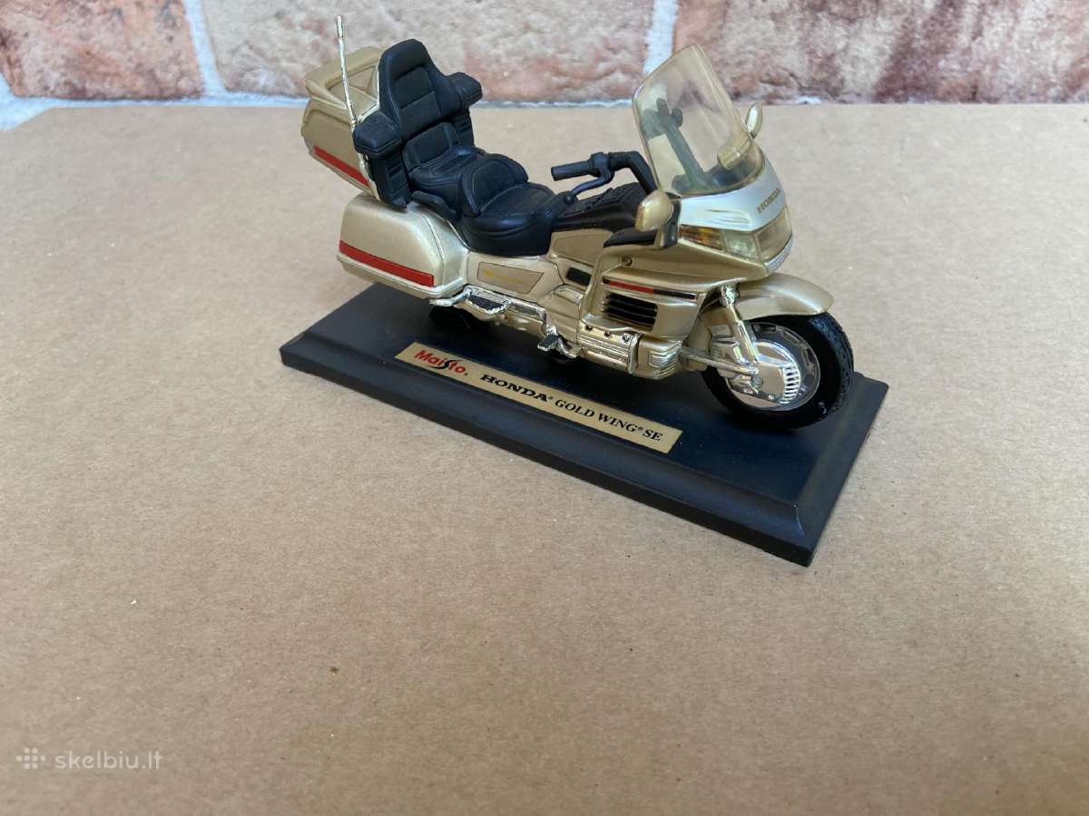 Honda gold wing se motociklo modelis 1:18 bike