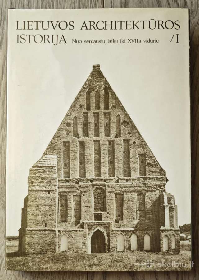 Lietuvos architektūros istorija, I tomas