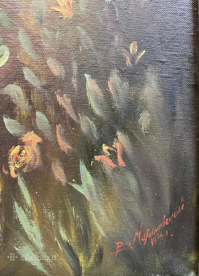 Šventas paveikslas dail. nenustatytas, yra parašas - nuotraukos Nr. 5