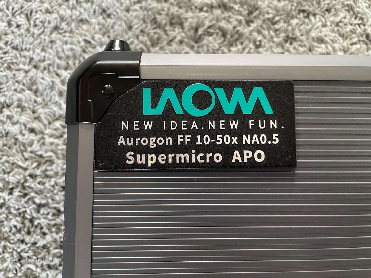 Parduodu Laowa Aurogon – 10x-50x Macro Lens - nuotraukos Nr. 5