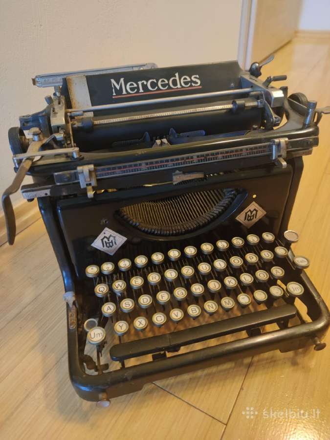 Spausdinimo mašinėlė Mercedes